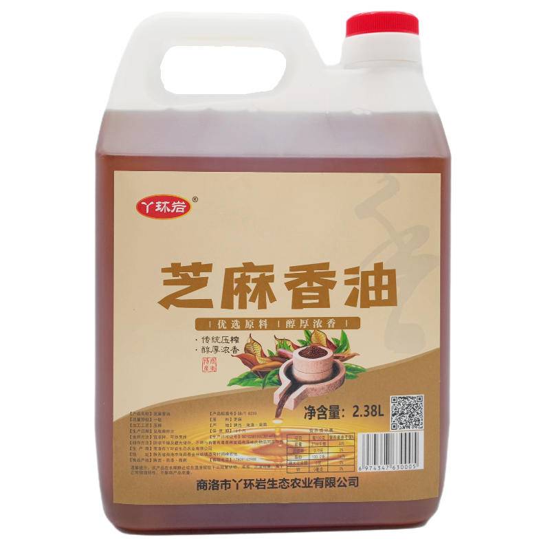 丫环岩香油芝麻香油2.38L